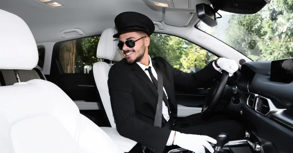 chauffeur-driven limousine in Dubai