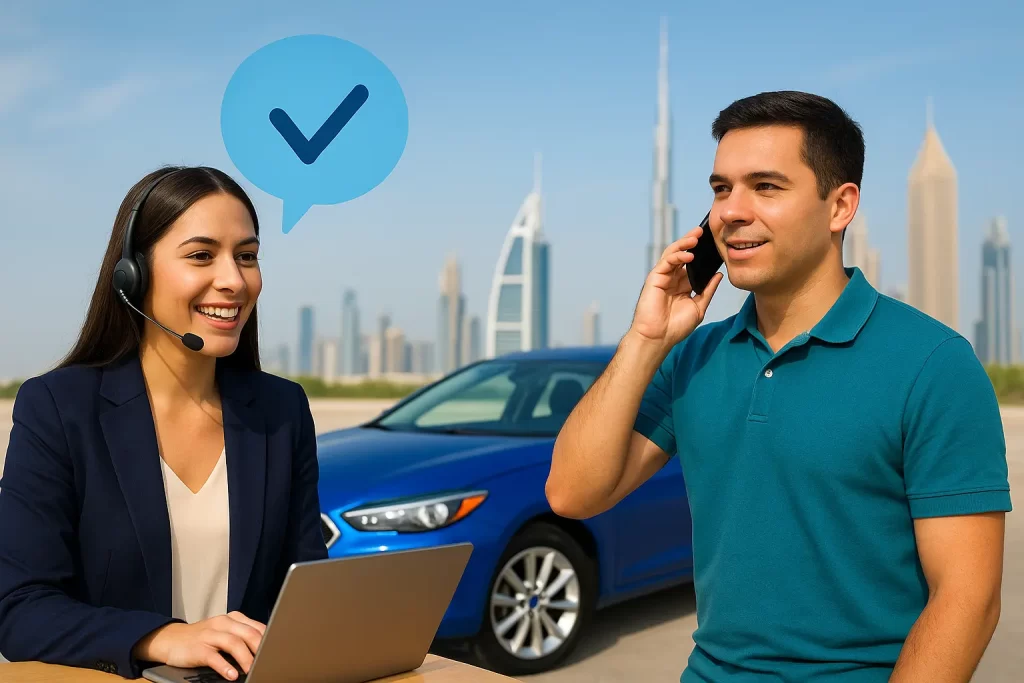 customer service when renting a car