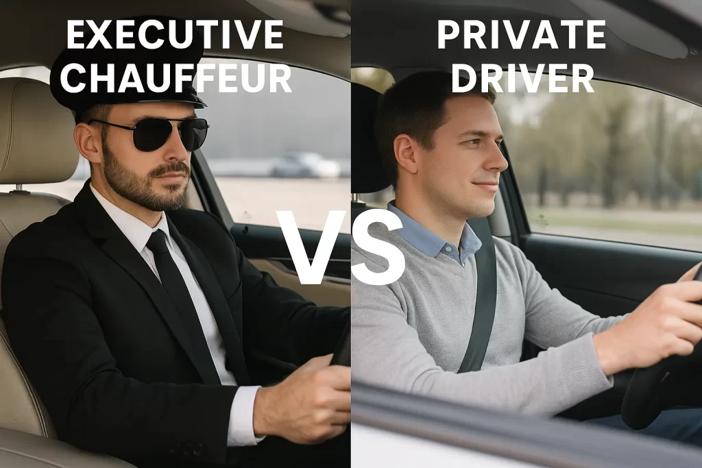 Executive Chauffeur vs Private Driver