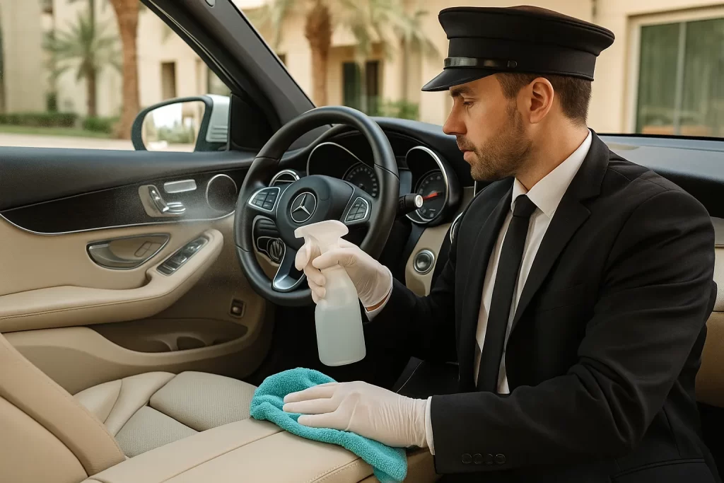Hygiene and safety in vehicles