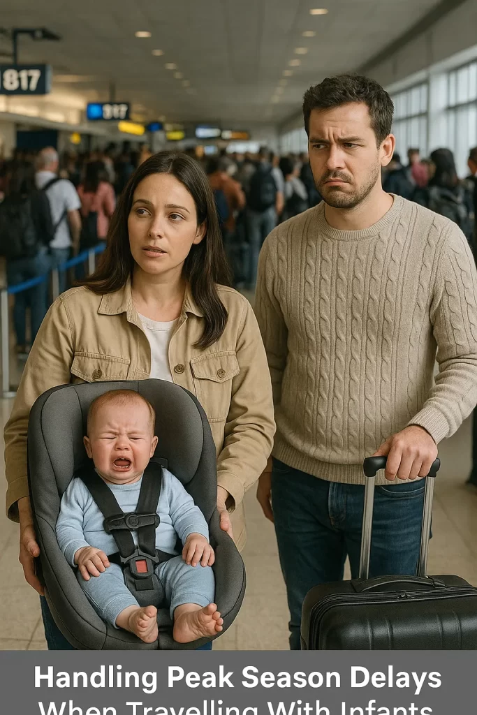 Peak Season Delays When Travelling with Infants