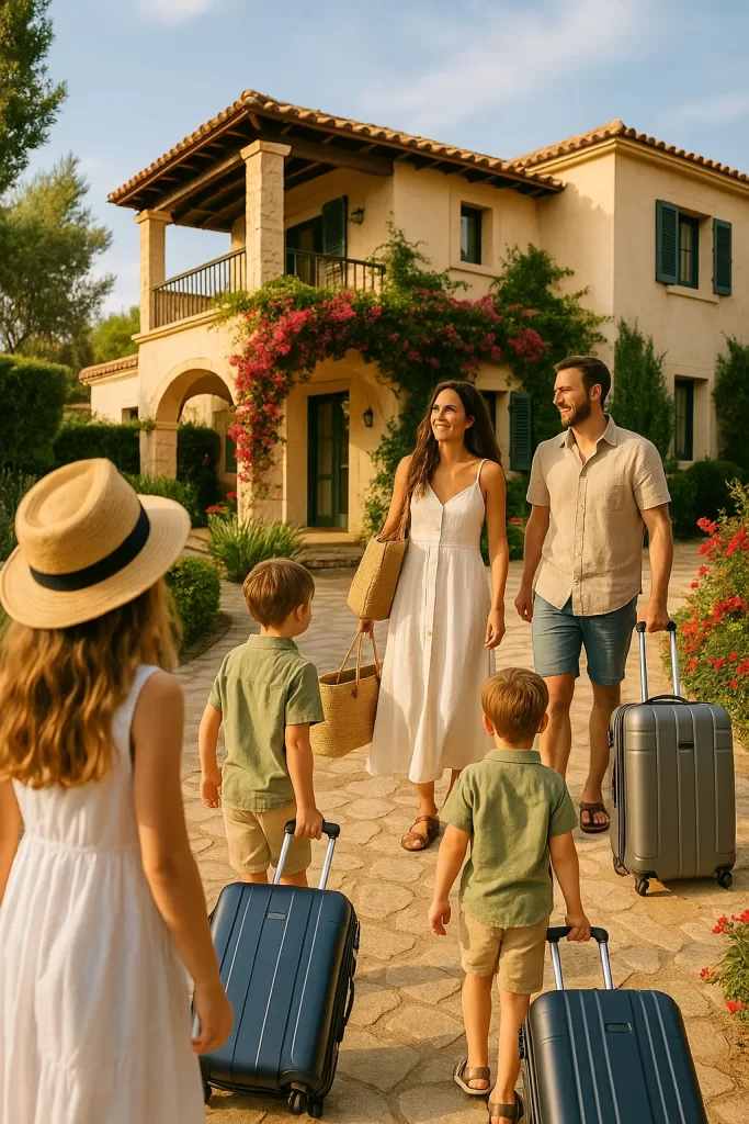 Peak Season Travel for Guests Staying in Private Villas