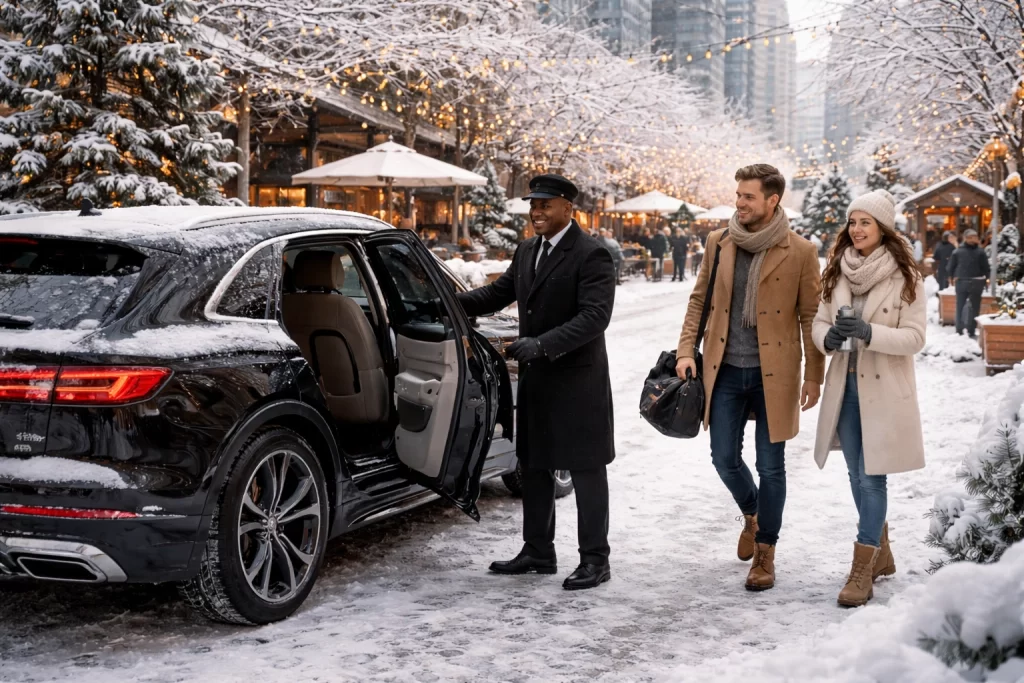 Chauffeurs for Winter City Walks