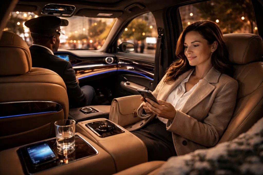 feeling safe in a private car